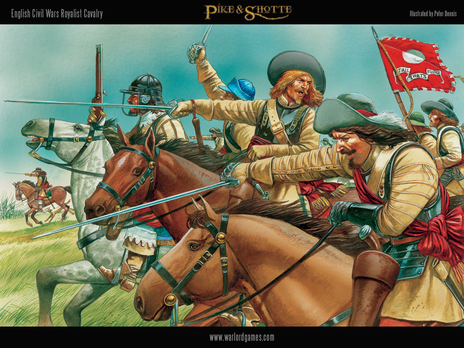 Ecw Royalist Cavalry Wallpaper Warlord Games