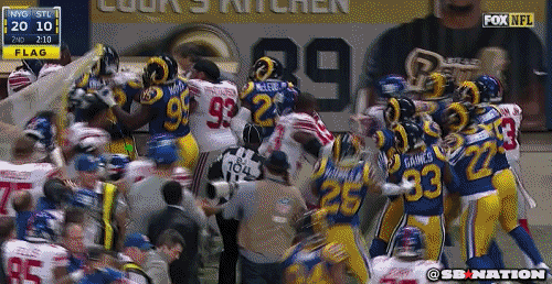 Fight After Odell Beckham Jr Takes Issue With Hits Sbnation