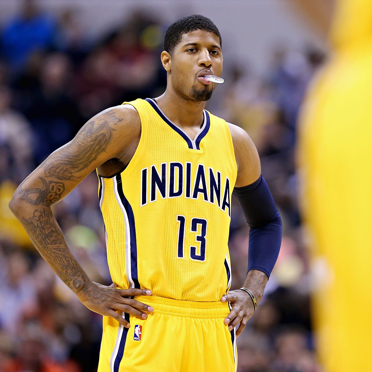 NBA   Paul George brings energy back with him to Indiana Pacers