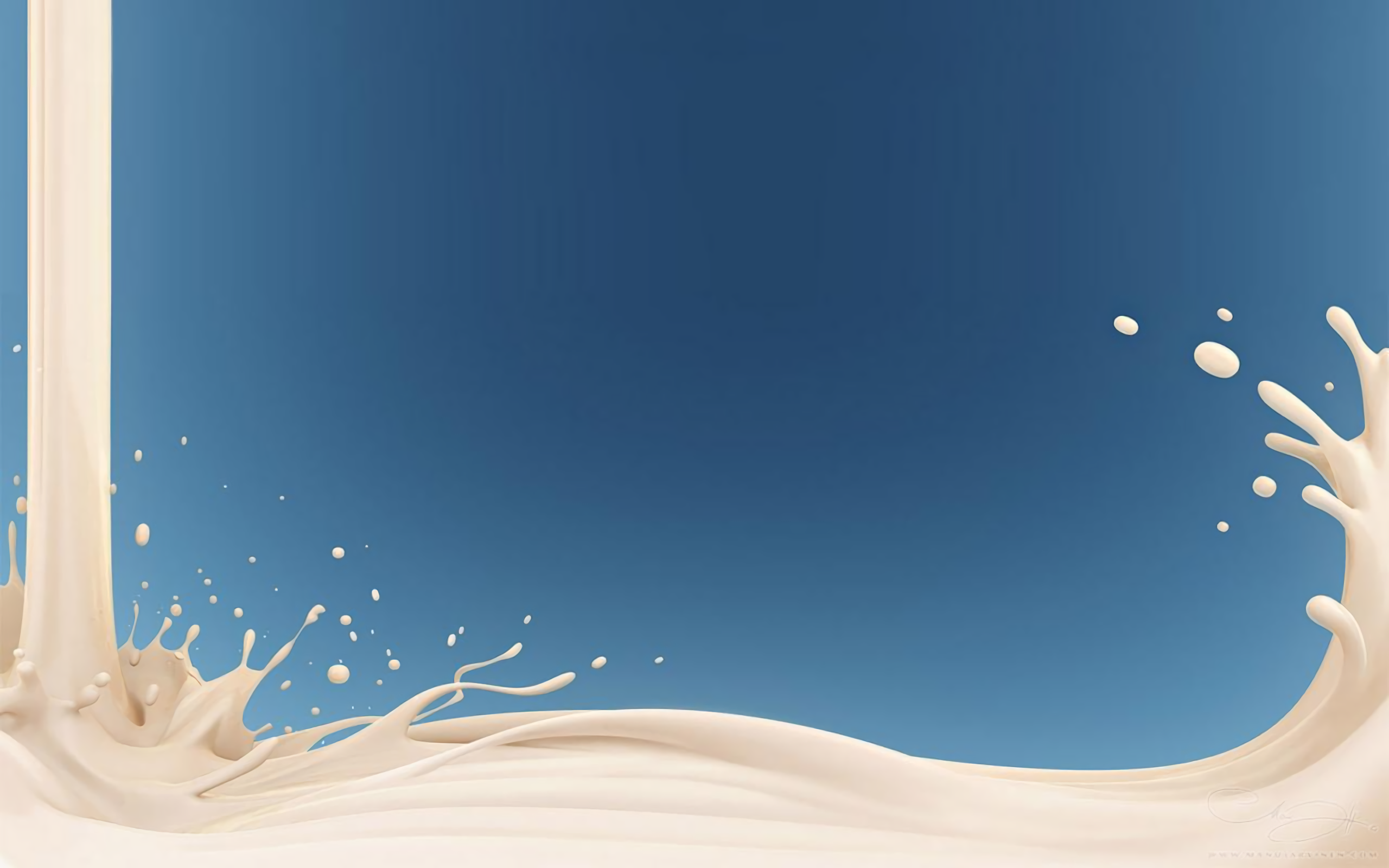 Splash Food Milk Hd Wallpaper