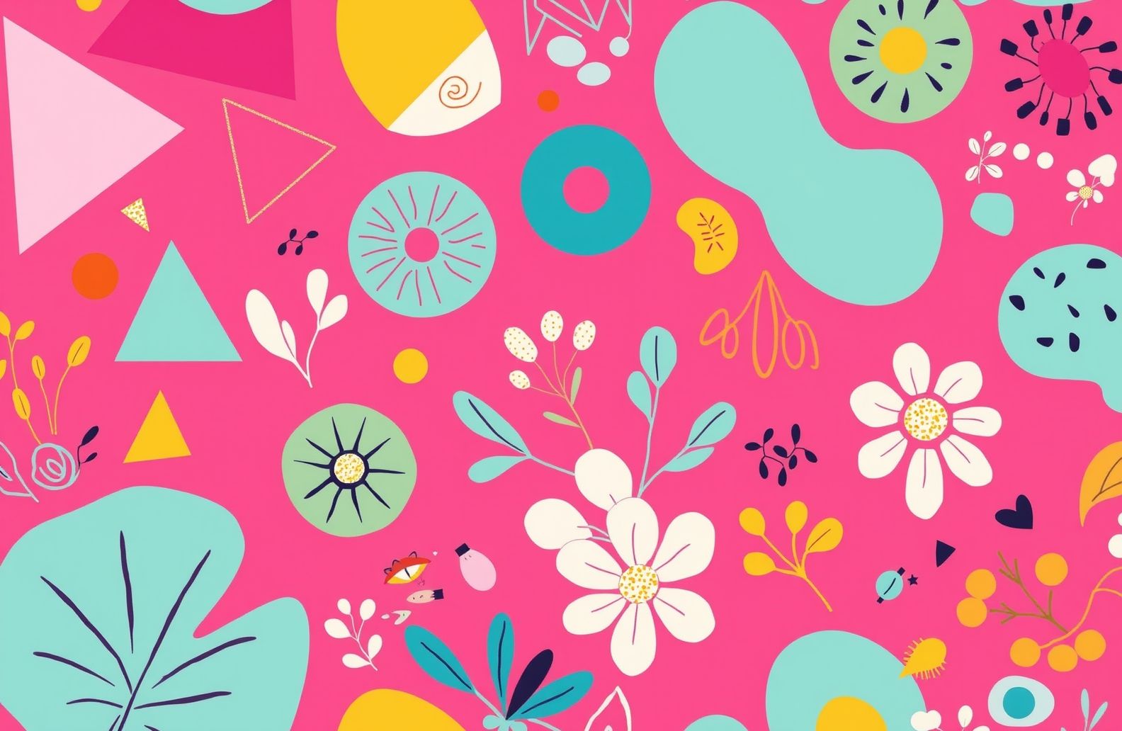 Bright Pink Wallpaper