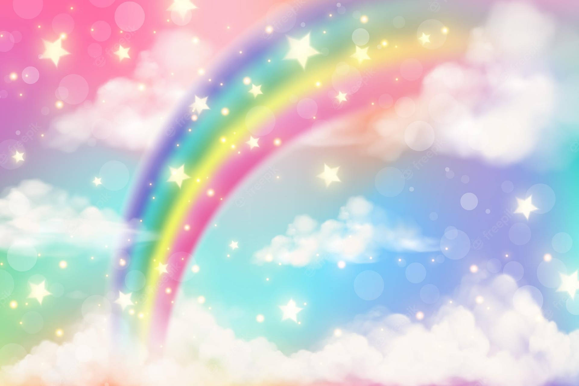 Rainbow Background Wallpaper