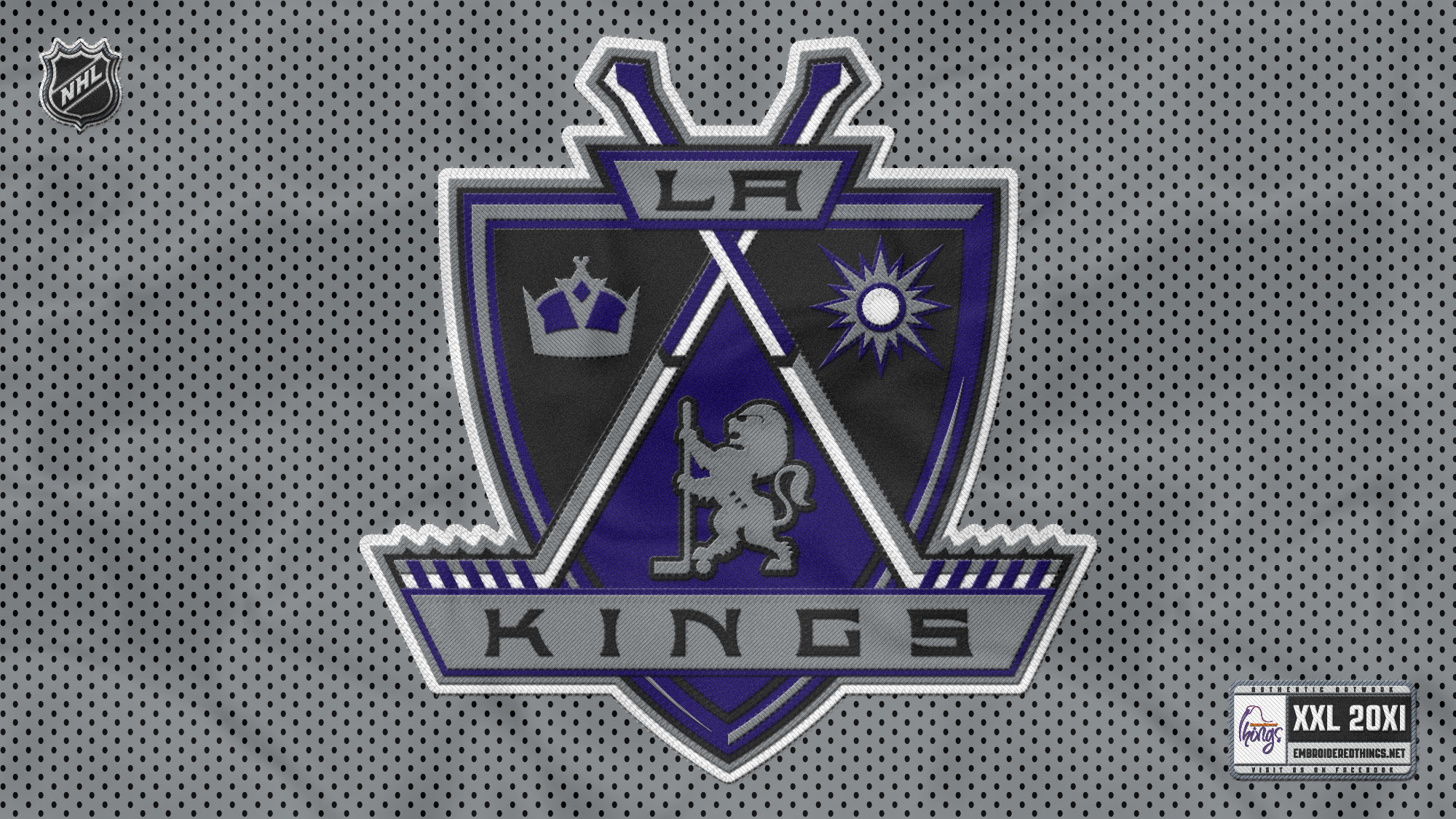 Los Angeles Kings Full HD Widescreen Wallpaper
