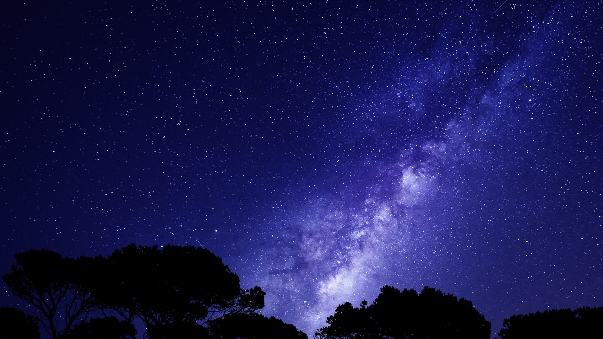 Starry Night Sky Wallpaper 4k HD