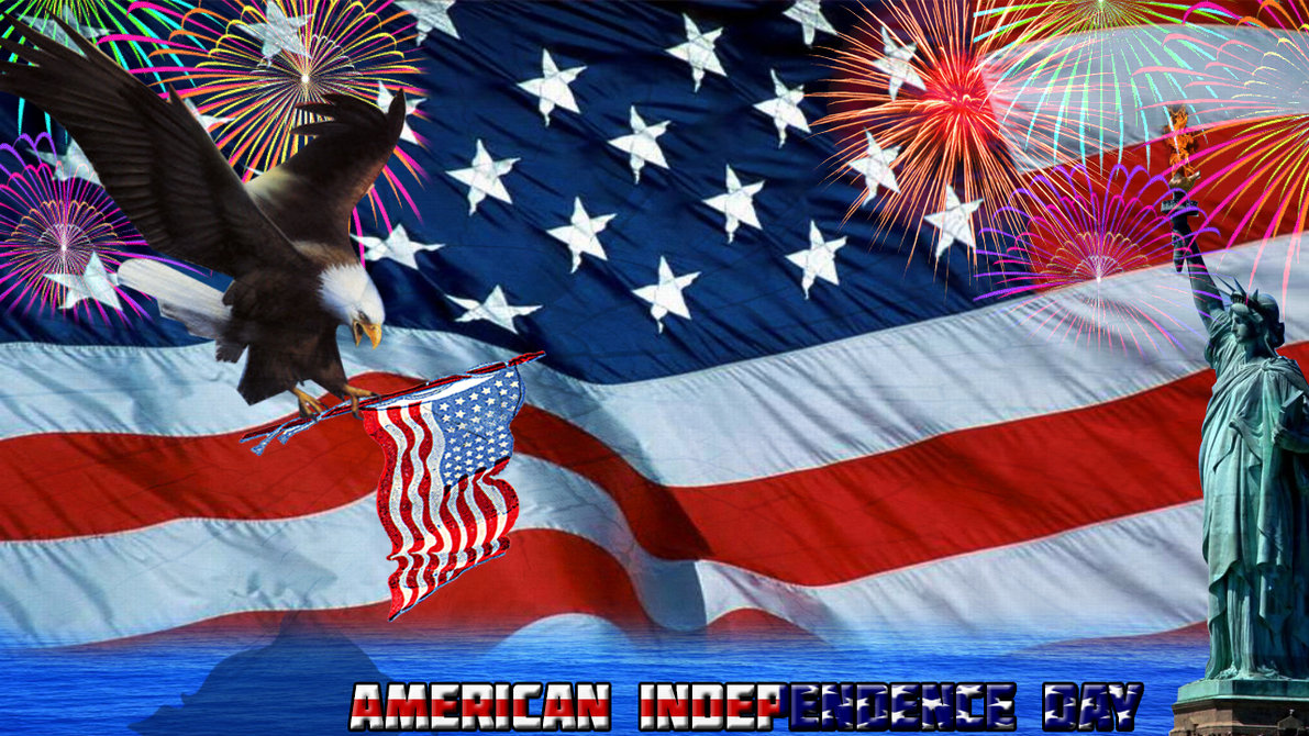 American Independence Day Wallpaper by ErazhaaDzn on