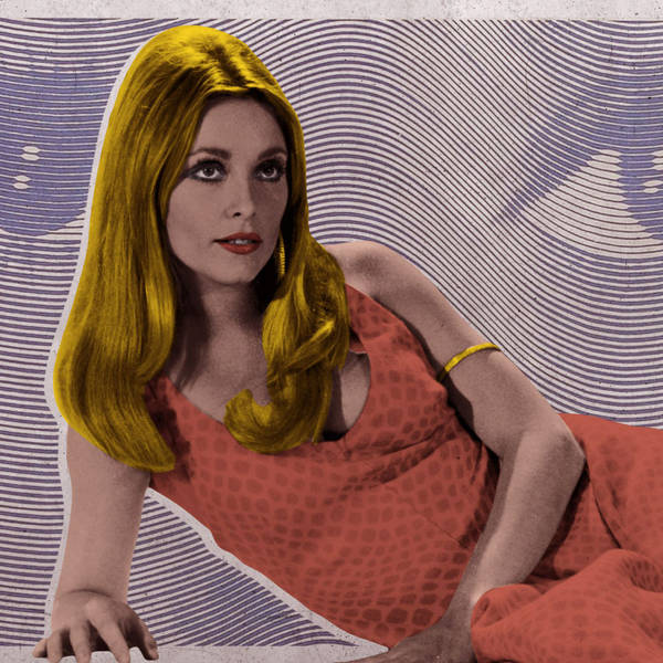 Sharon Tate Face Spotlight Wallpaper