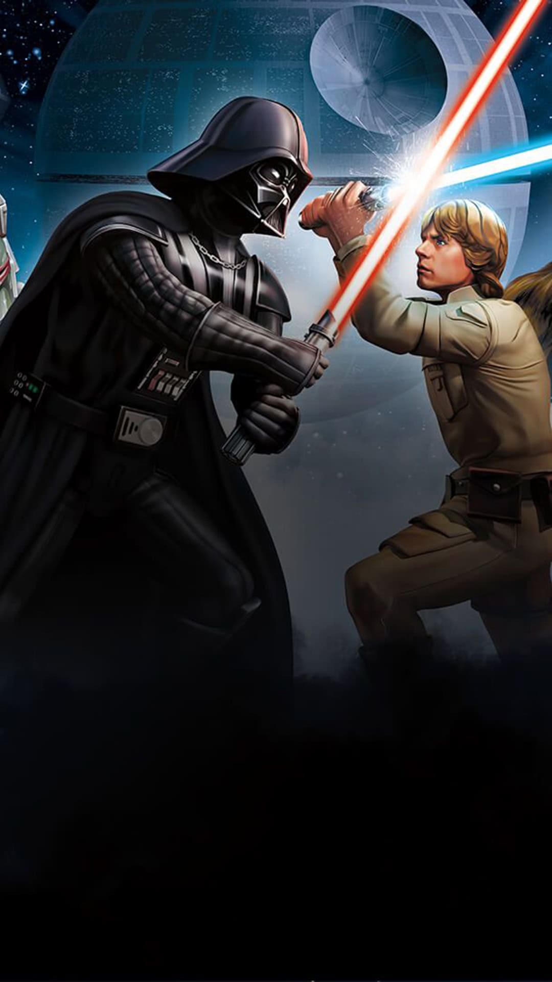 Star Wars Lightsaber iPhone Wallpaper