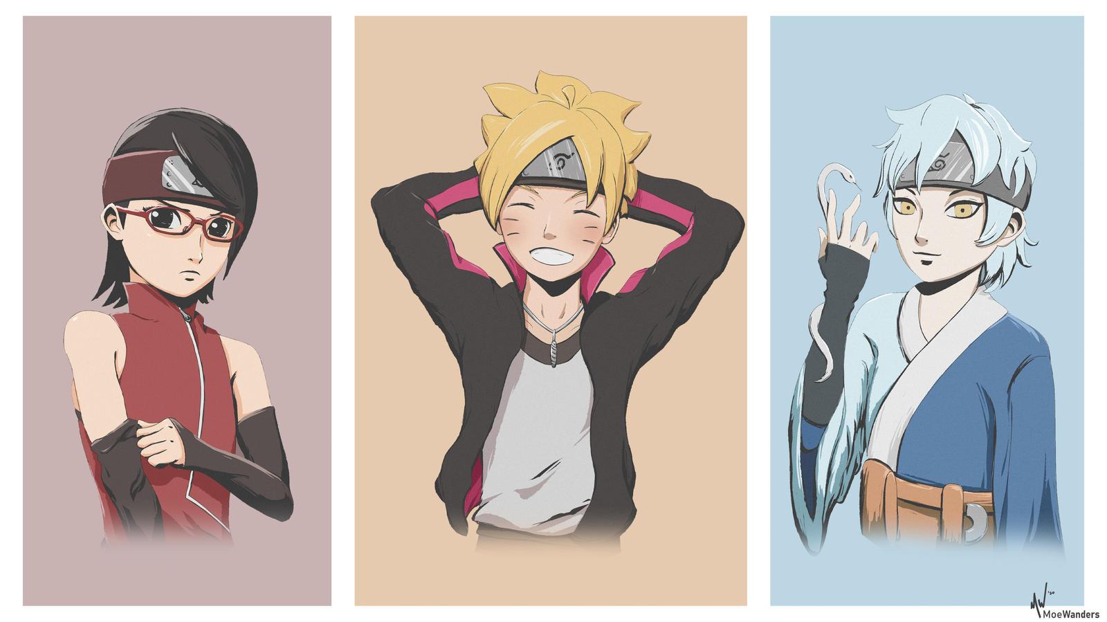 Boruto Team By Moewanders