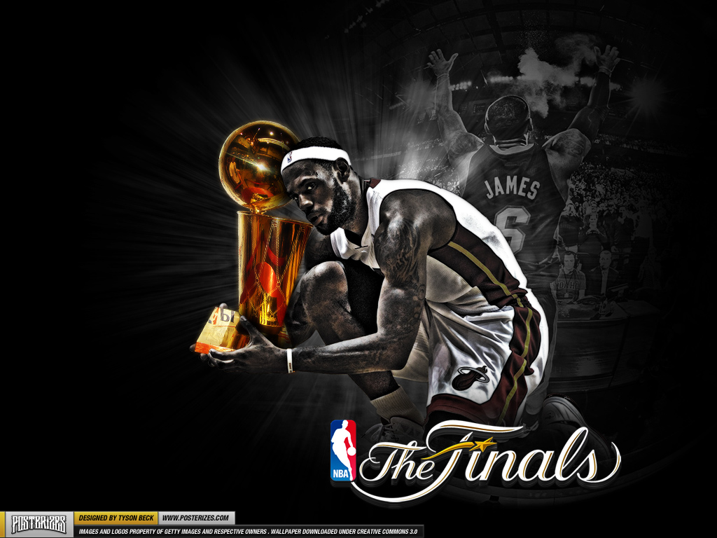 Lebron James Miami Heat Nba Finals Playoffs Posterizes