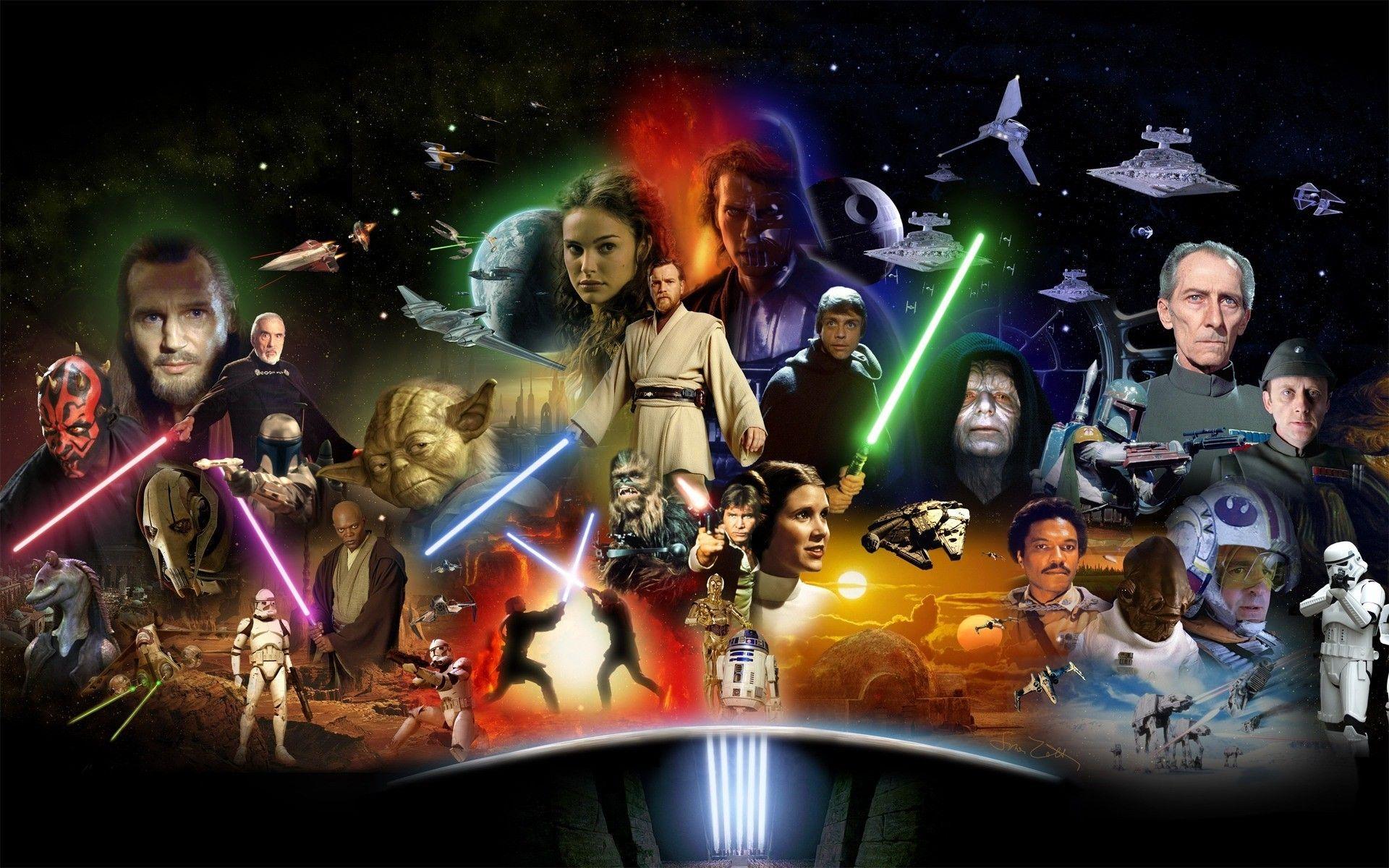 Star Wars Characters Wallpaper Top