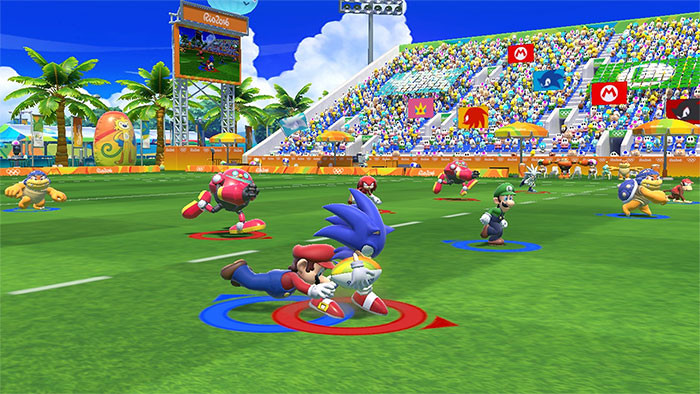 Mario And Sonic At The Rio Olymic Games 4k Wallpaper