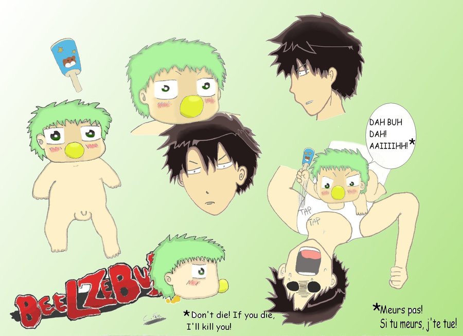 Baby Beel and Oga by F1dL on
