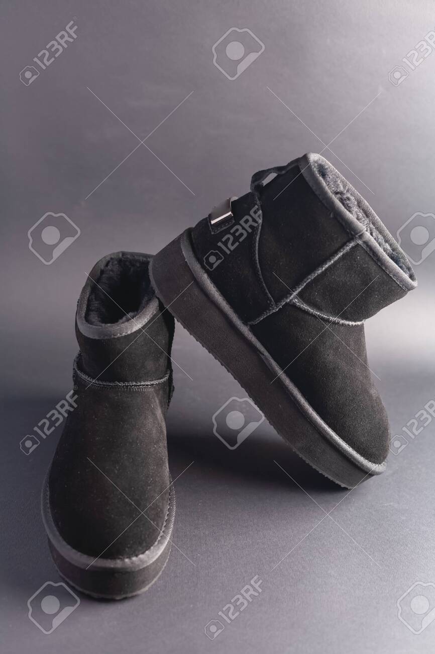 🔥 Free download Black Suede Uggs Stock Photo On A Black Background ...