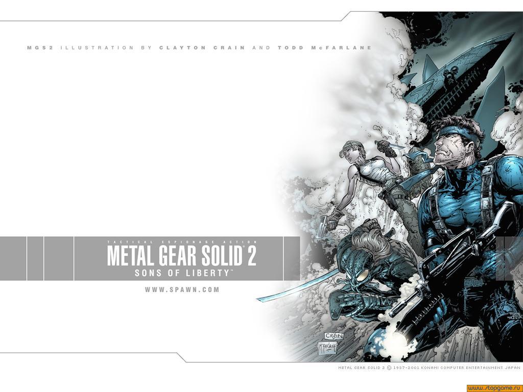 Gear Solid Sons Of Liberty The Wallpaper On Game