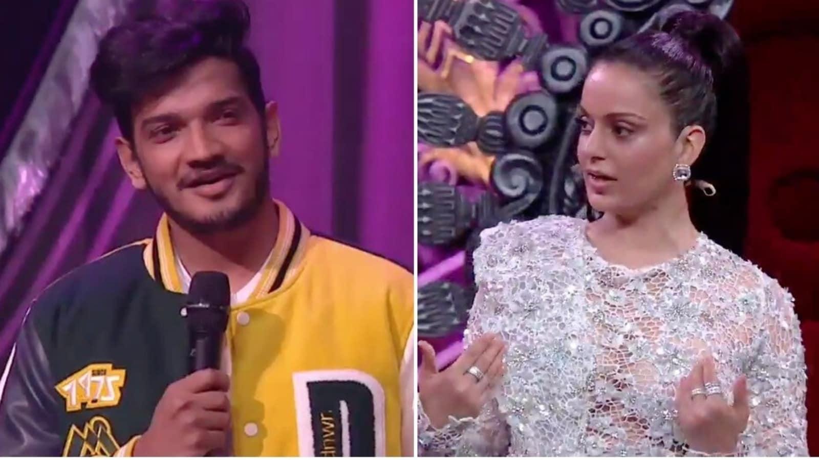 Lock Upp Premiere Munawar Tells Kangana Dhamkiyan Mat Dijiye