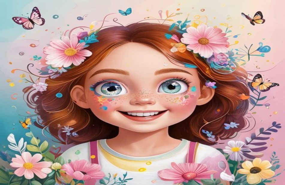 Cute Teen Girl Wallpaper