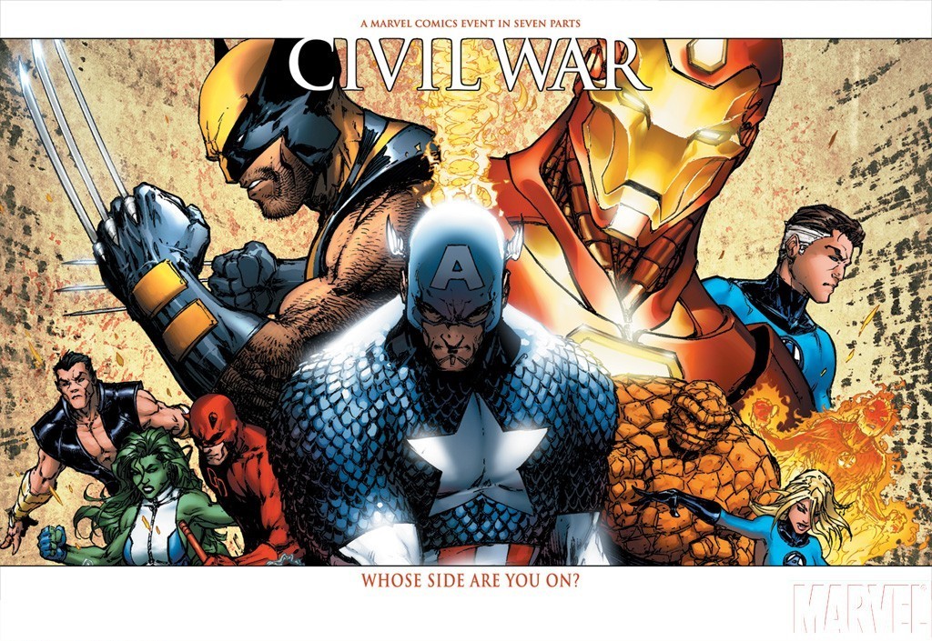 HD Wallpaper Civil War Marvel Ic Book X Kb Jpeg