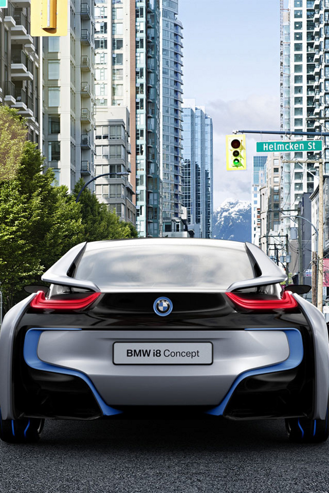 For iPhone Cars Wallpaper Bmw I8 Concept