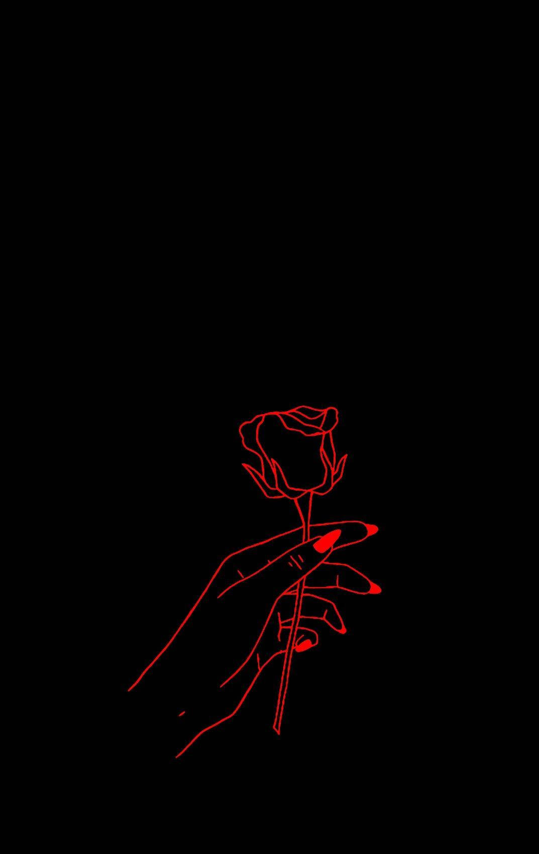 Red And Black Aesthetic Wallpaper