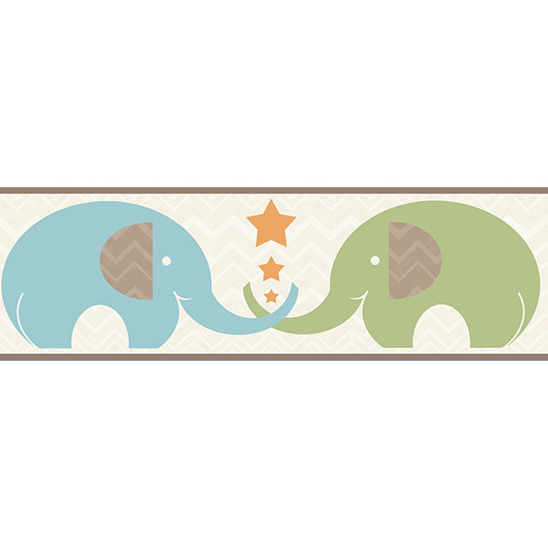 Free download Elephant Love Border Tobi Hide and Seek Wallpaper by