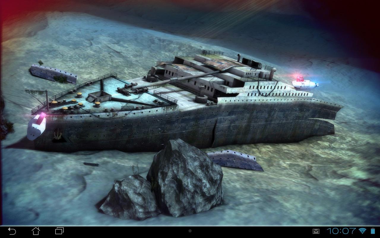 Titanic 3d Live Wallpaper Android Apps On Google Play