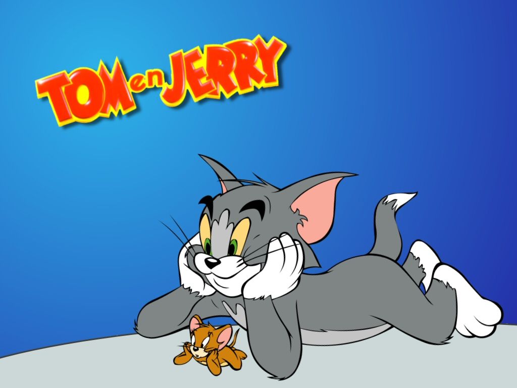 Tom And Jerry Powerpoint Background Available In This
