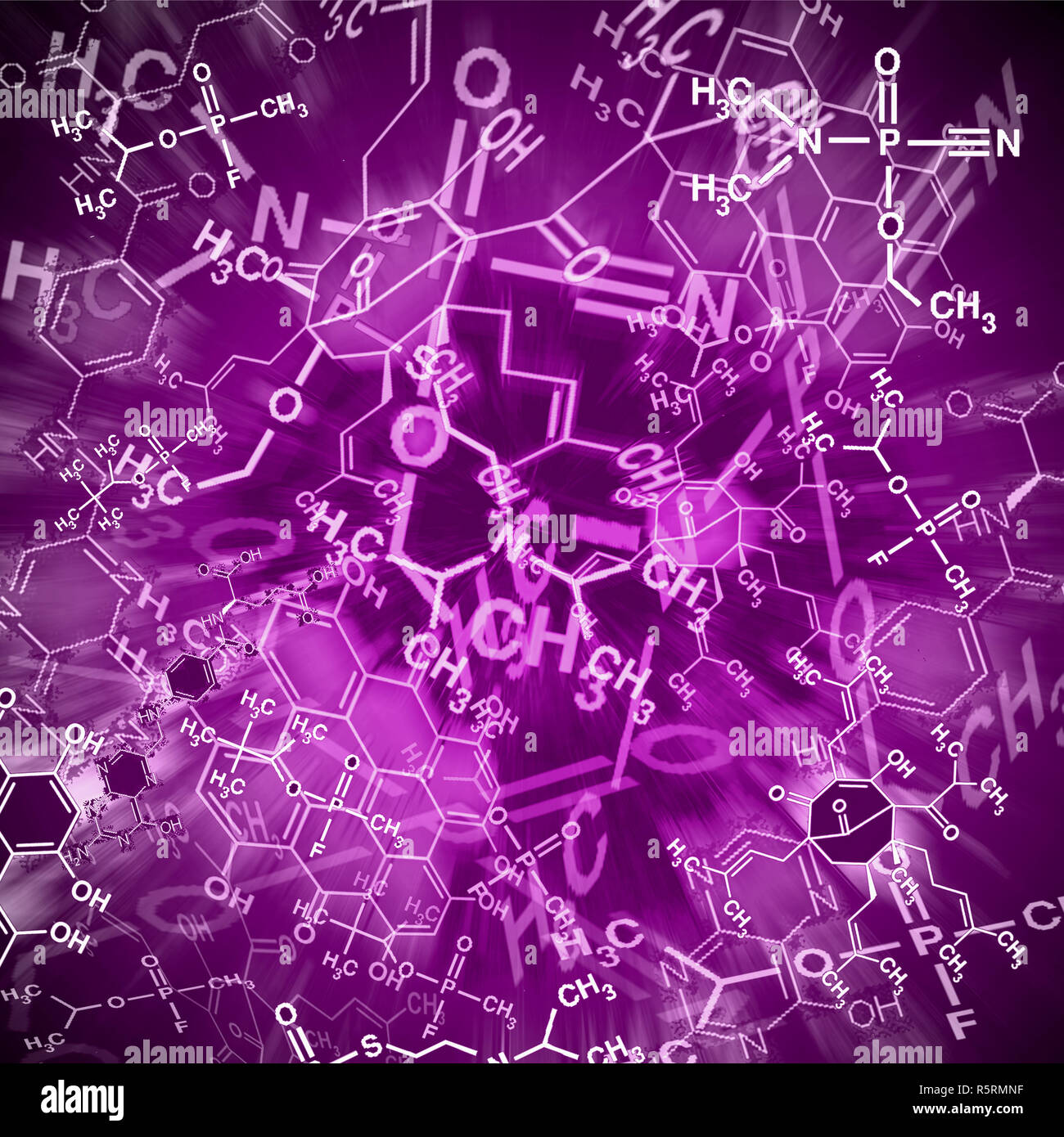 Image of chemical technology abstract background Science