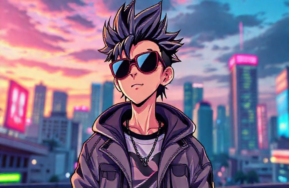 Anime Cool Guy Wallpaper
