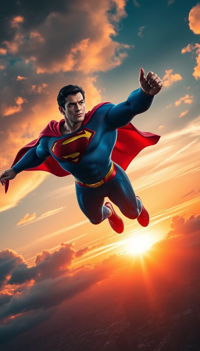 4k Superman Phone Wallpaper