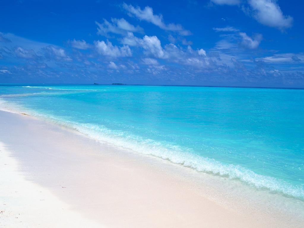 HD Maldives White Beach Wallpaper Desktop