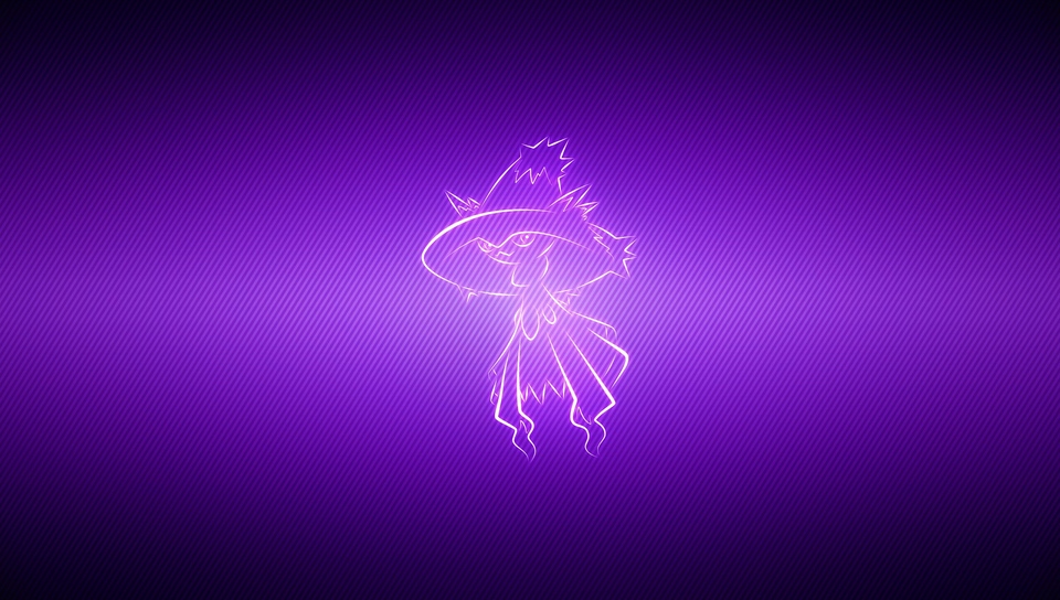 Wallpaper Pokemon Lilac Mismagius Playstation