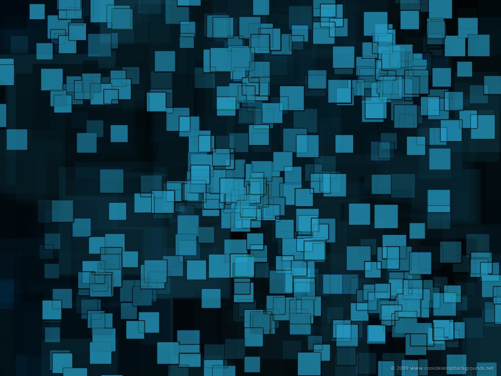 X Blue Squares Background Wallpaper