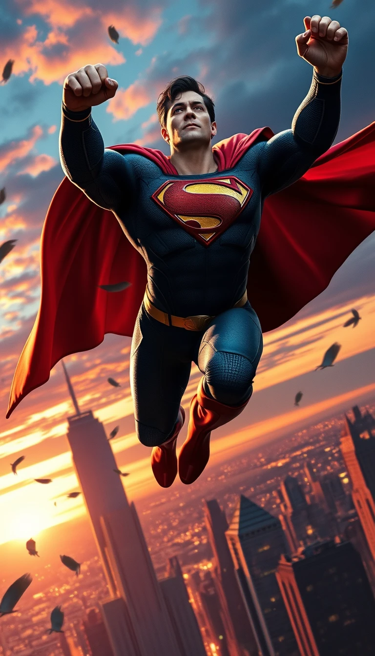 4k Superman Phone Wallpaper