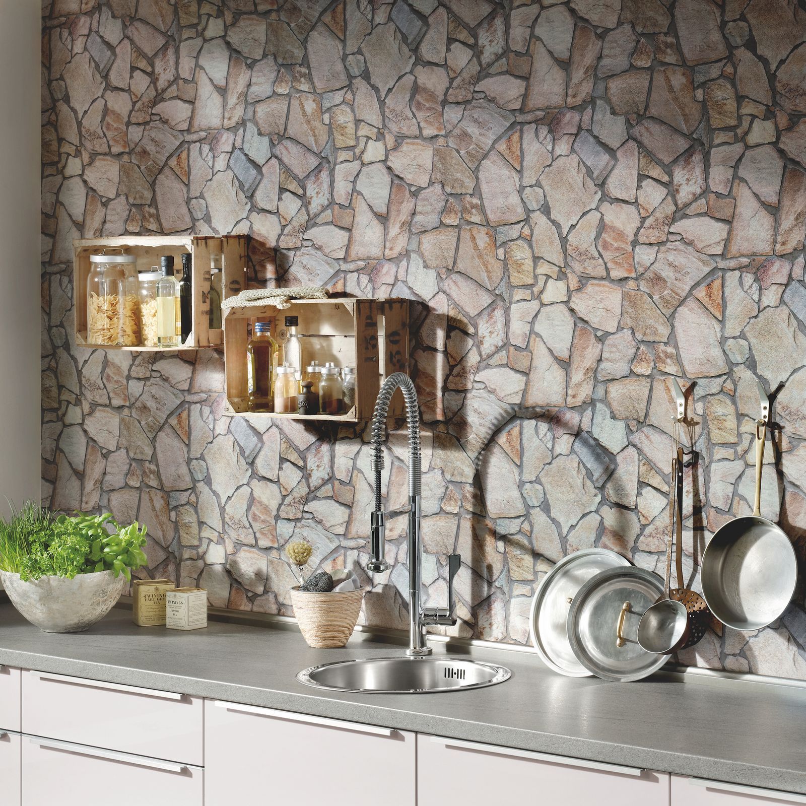 Why It S A Good Idea To Use Wallpaper In The Kitchen According This
