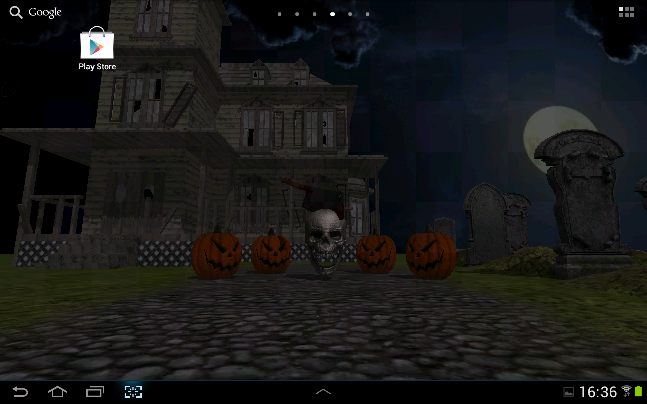 3d Halloween Live Wallpaper Fr Android Apps On Google Play