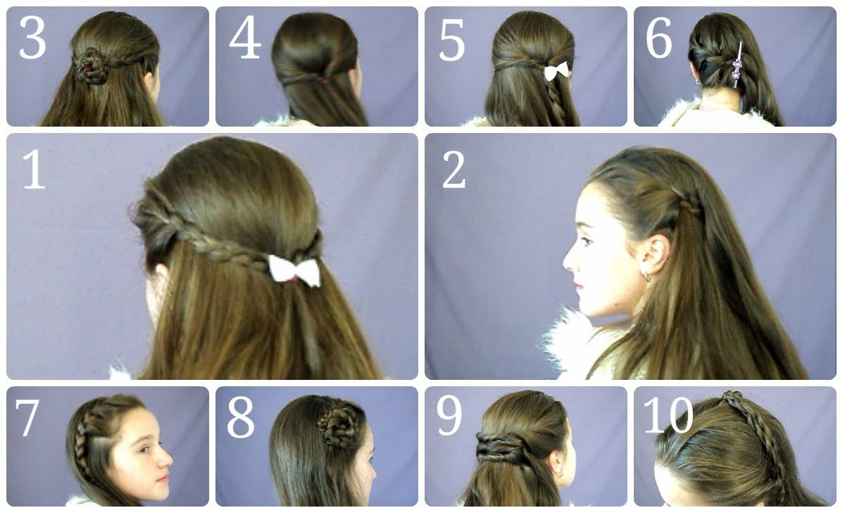 Easy Hairstyles for KurtaKurti  Short Medium and Long Hair  K4 Fashion