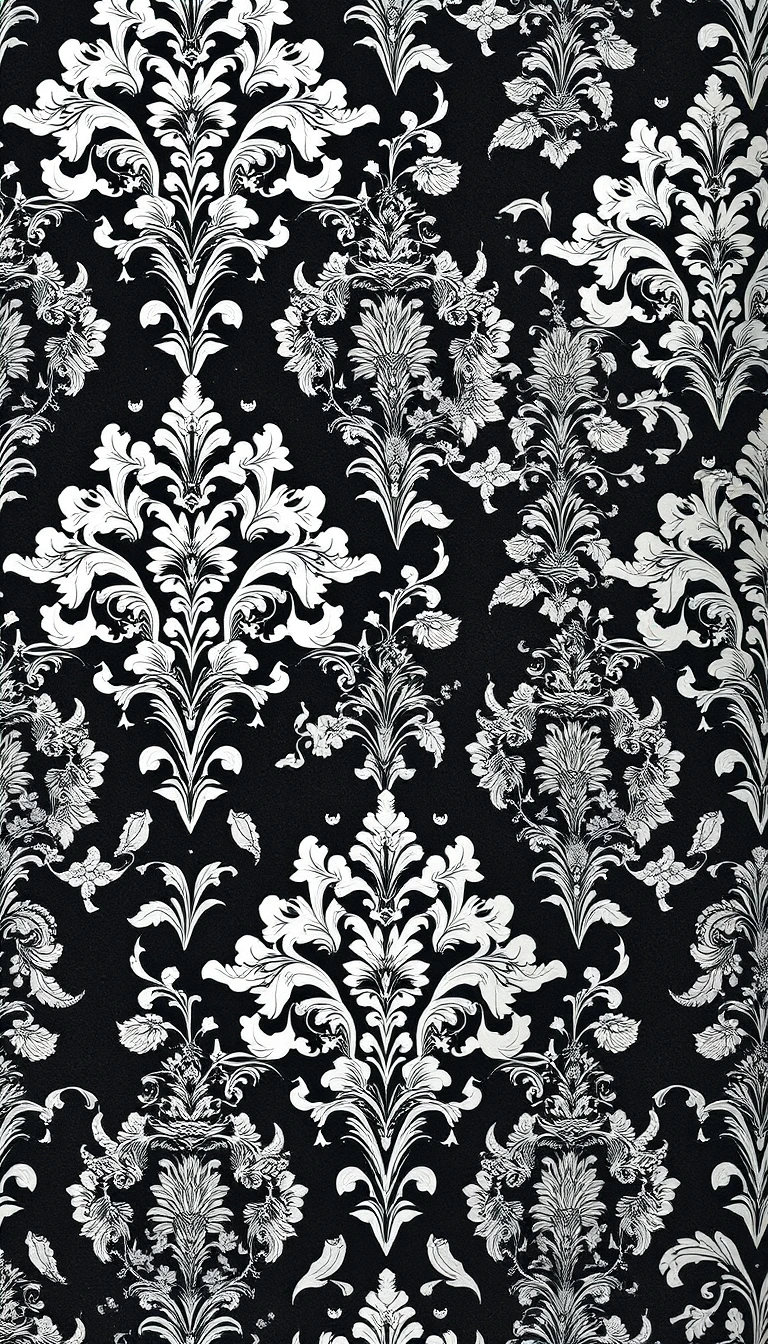 Vintage Black And White Wallpaper