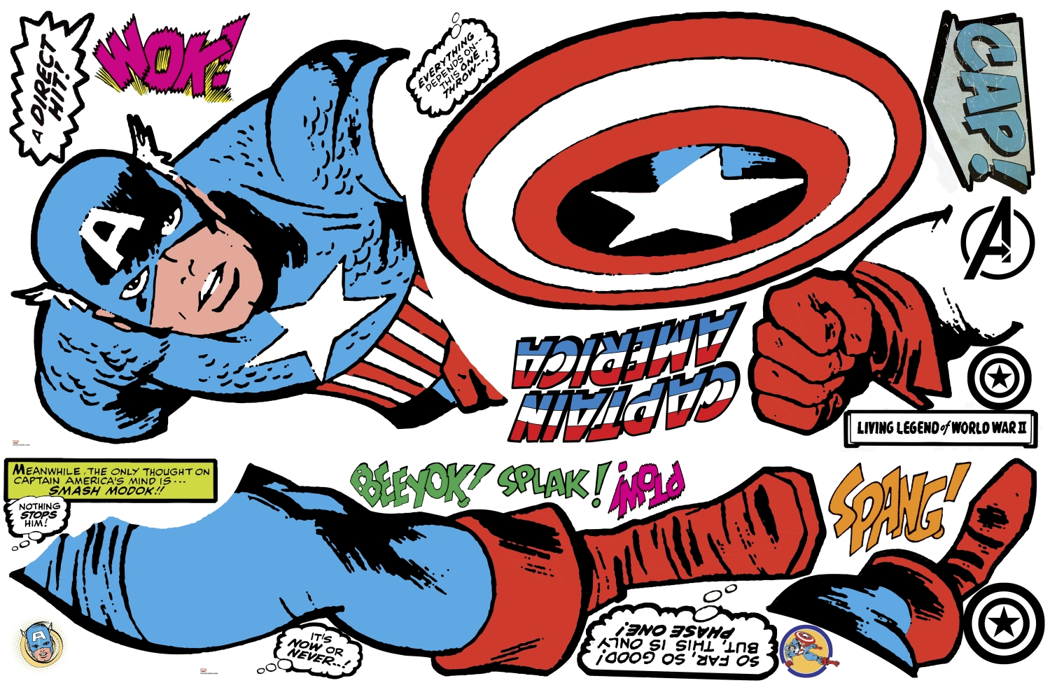 Free download Marvel Classics Marvel Classic Captain America Giant Wall