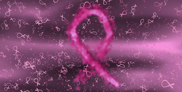 Motion Graphics Breast Cancer Awareness Ribbon Videohive