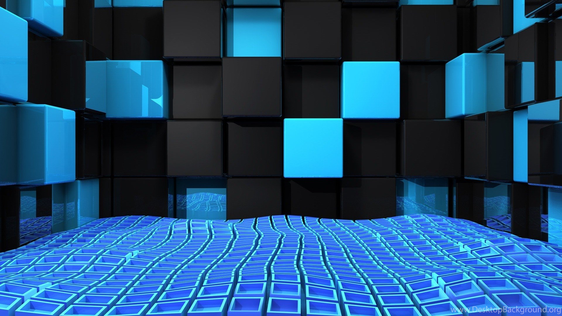 Cool Blue Background Desktop Background