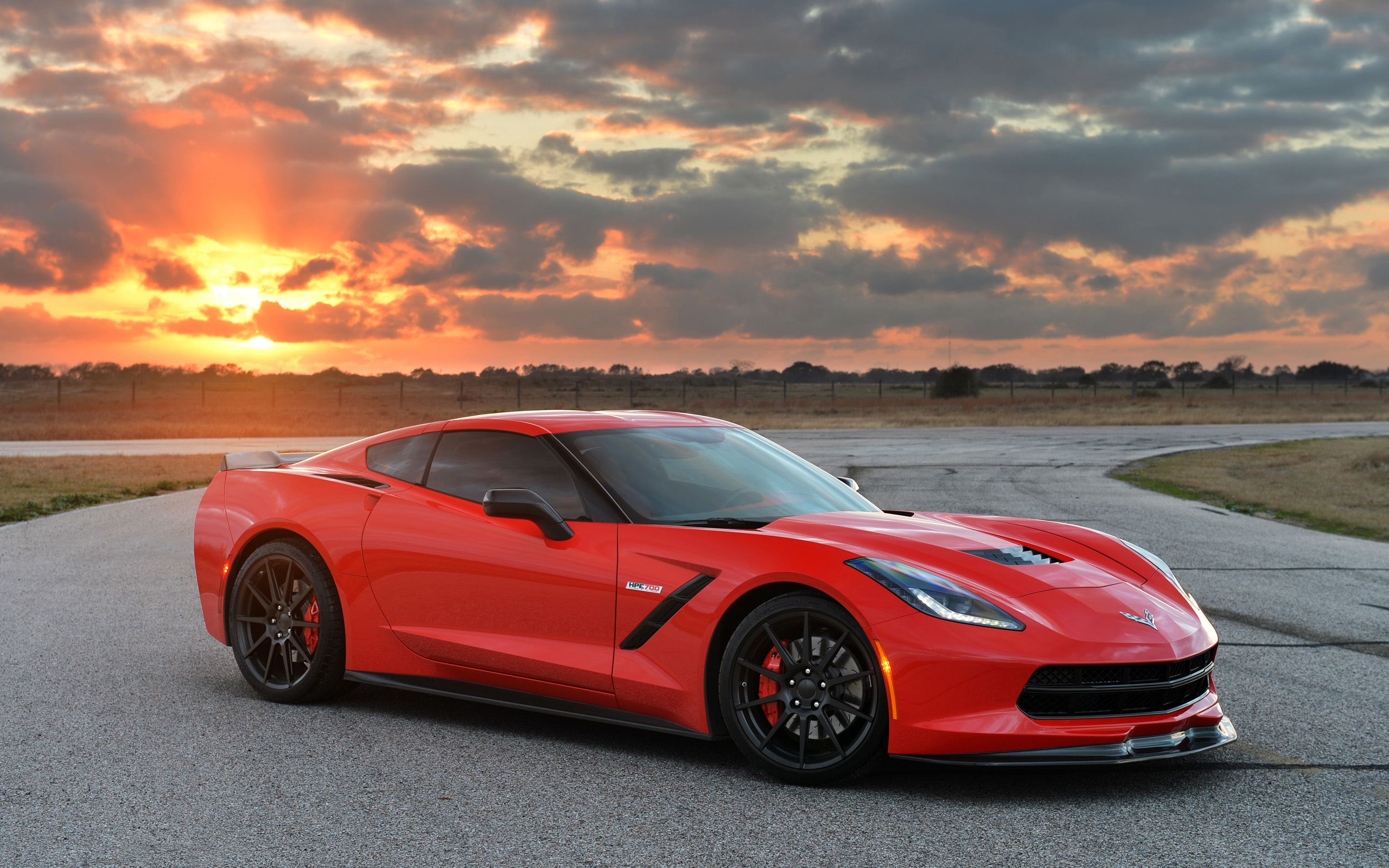 Corvette Stingray Hpe700 Twin Turbo By Hennessey Wallpaper HD