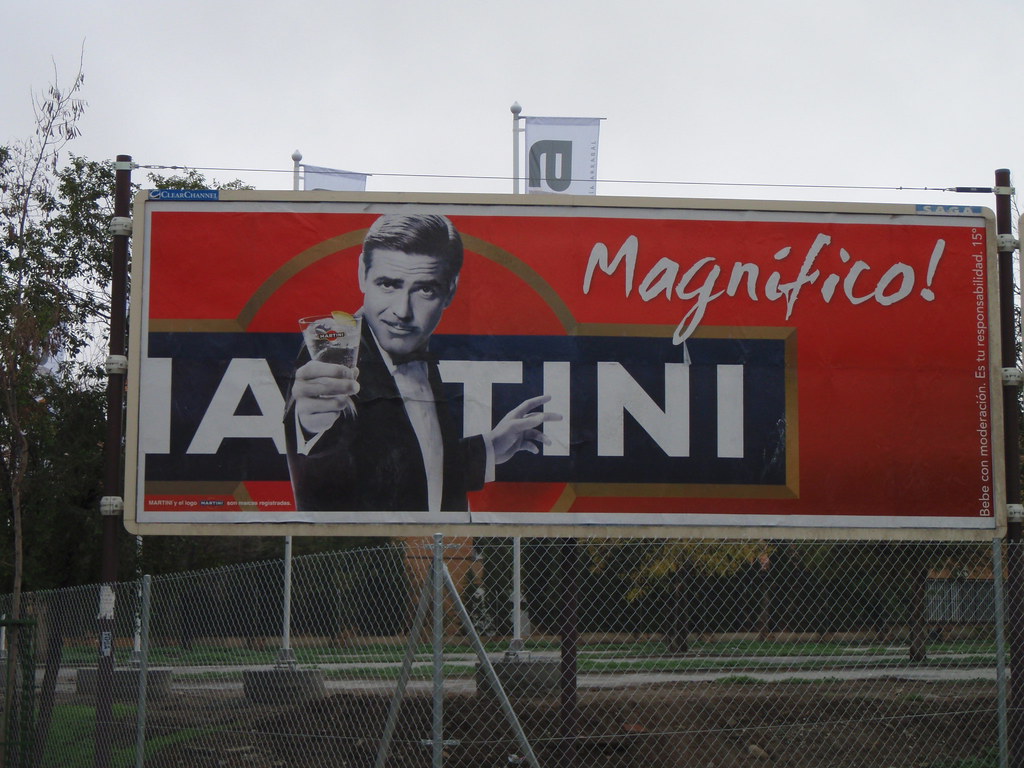 George Clooney In A Martini Advert Paul Rafferty