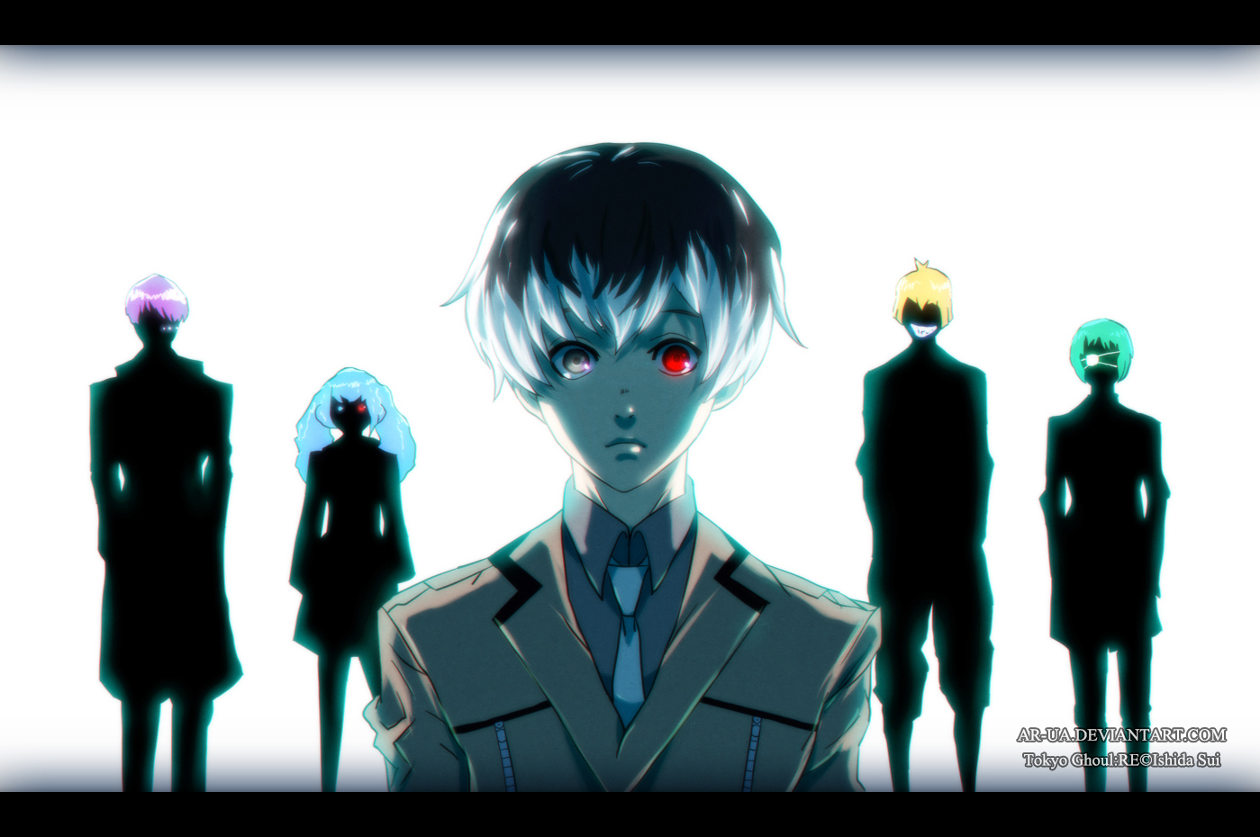 Ken Kaneki, 1080P, Haise Sasaki, Tokyo Ghoul:re, Anime HD Wallpaper