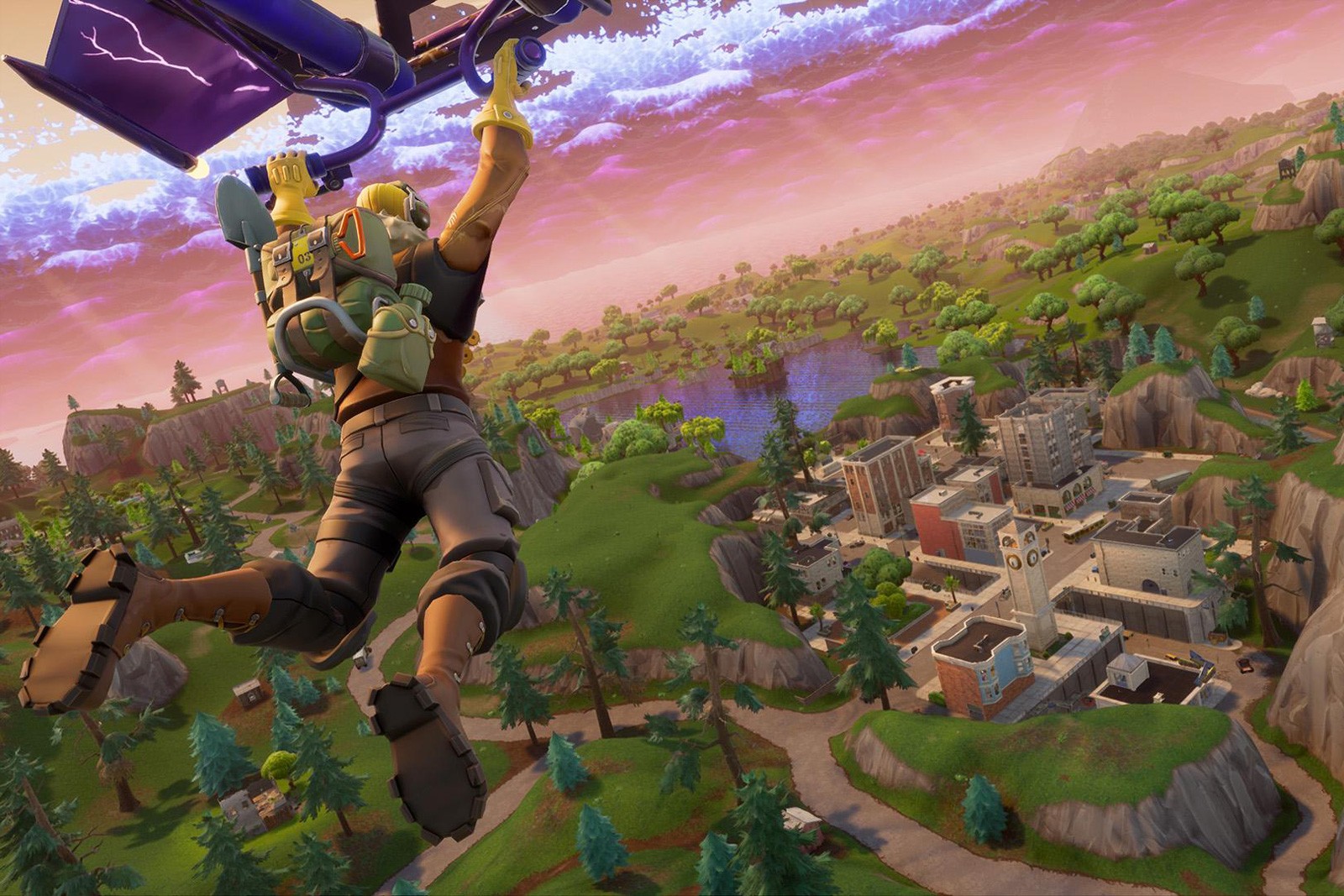 Fortnite Battle Royale Players Destroy Tilted Towers To