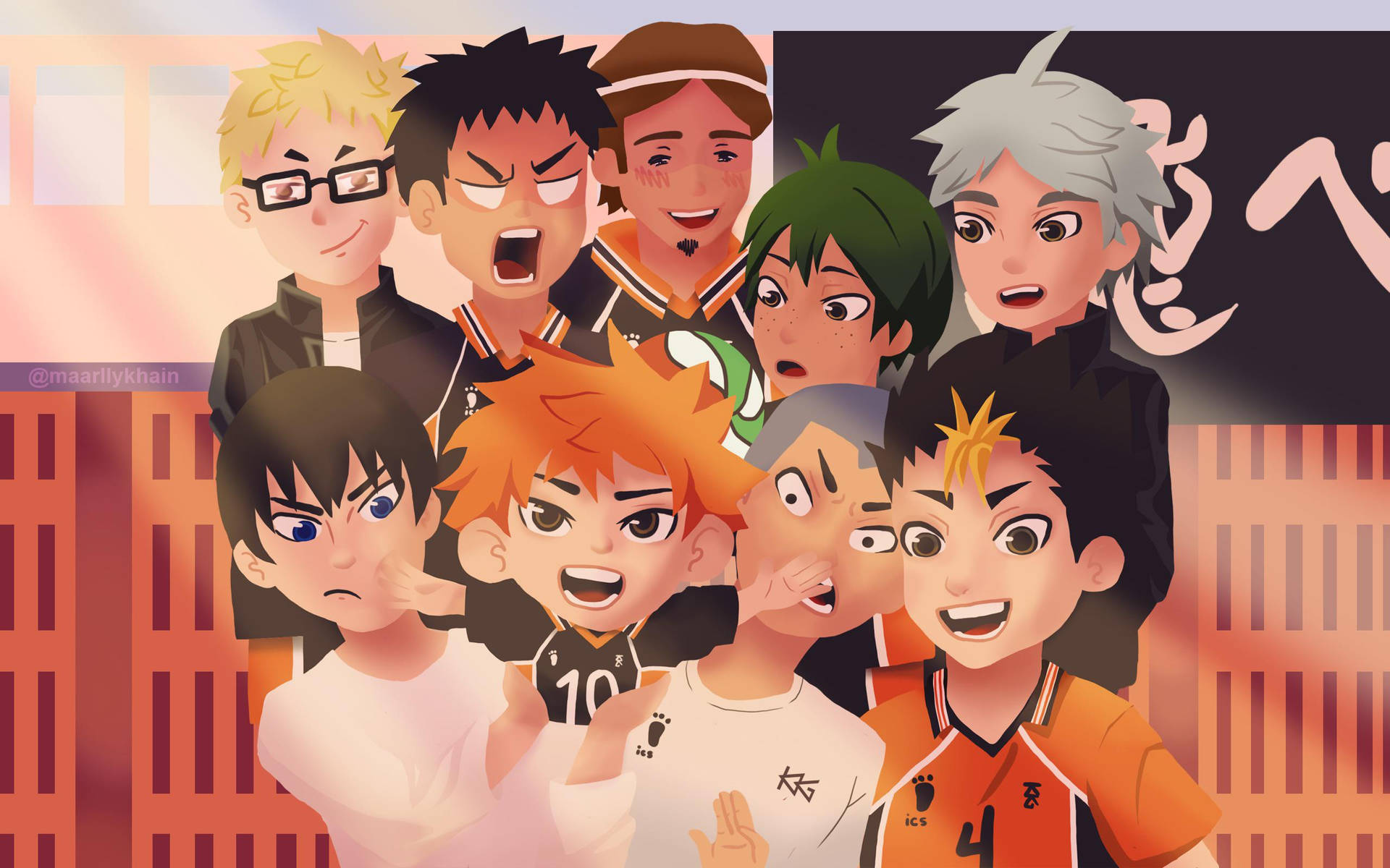 Haikyuu Teams Wallpaper