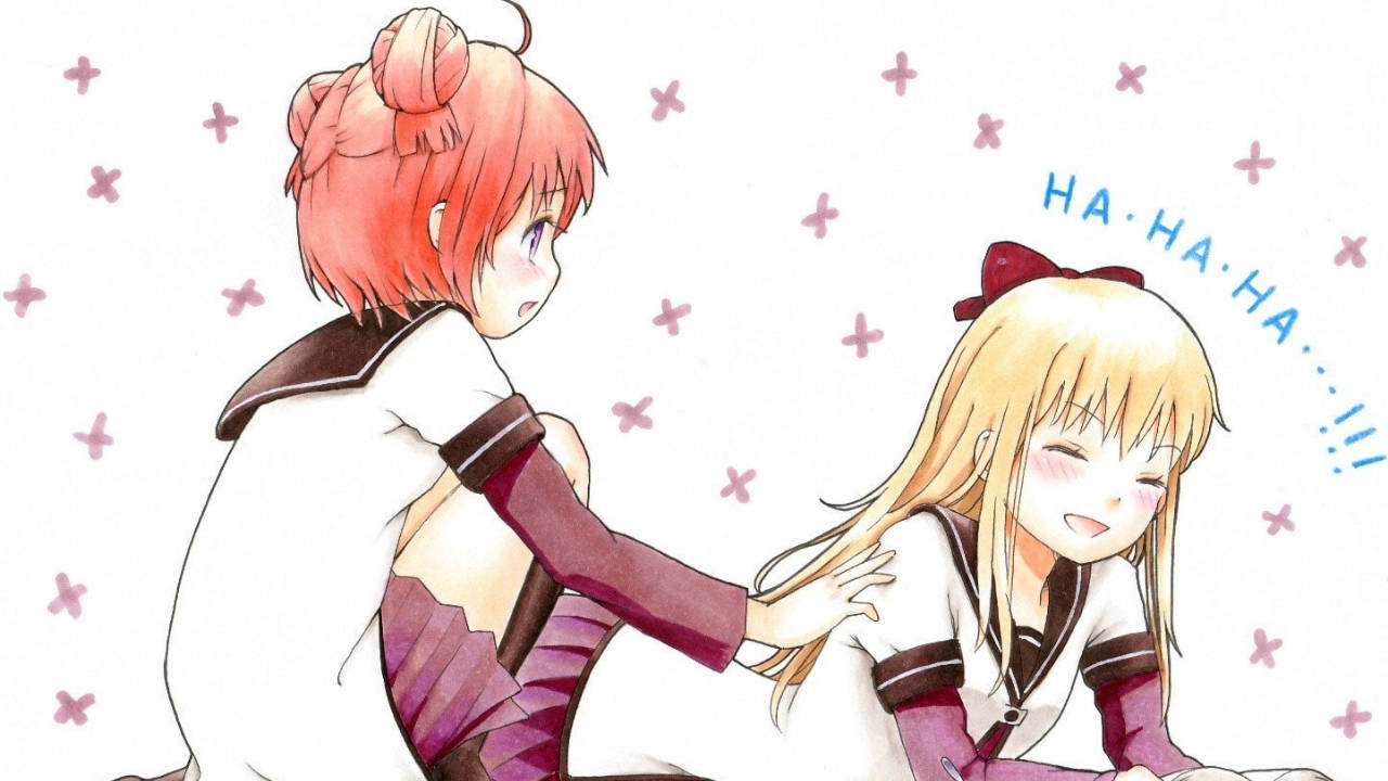 Hahaha Yuruyuri Ylmnvbzc3b7ihnu4 Wallpaper