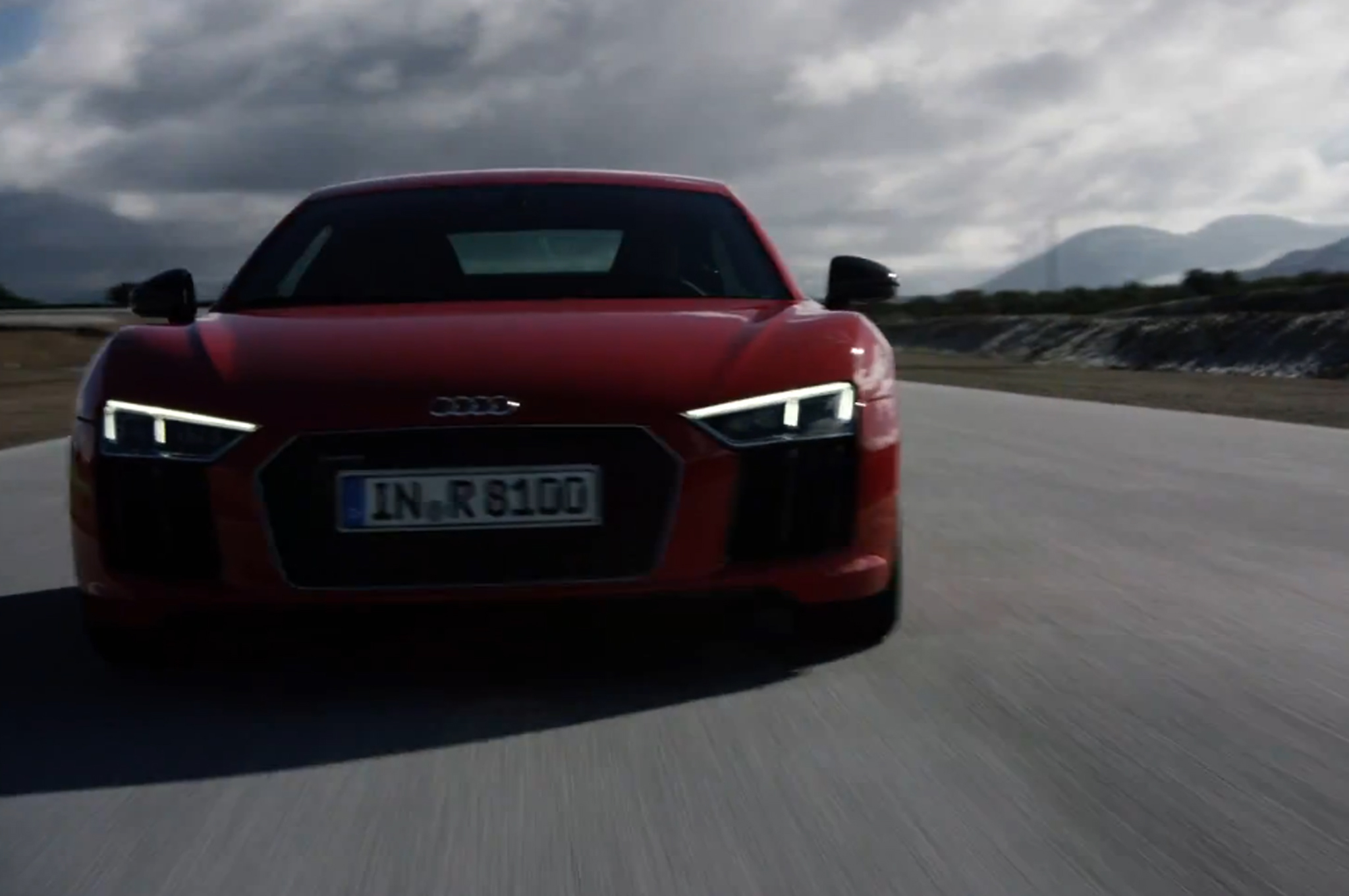 Audi R8 V10 Struts Its Stuff Around The Track W Video