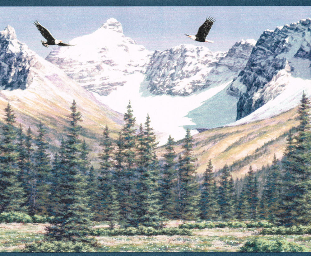 Free download American Balled Eagle Souring Over The Mountain Range