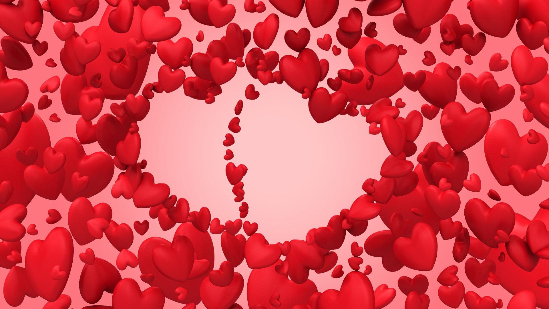 Valentine Day Heart Wallpaper HD
