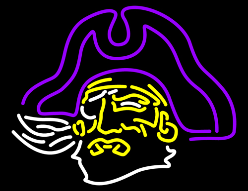 East Carolina Pirates Neon Sign University